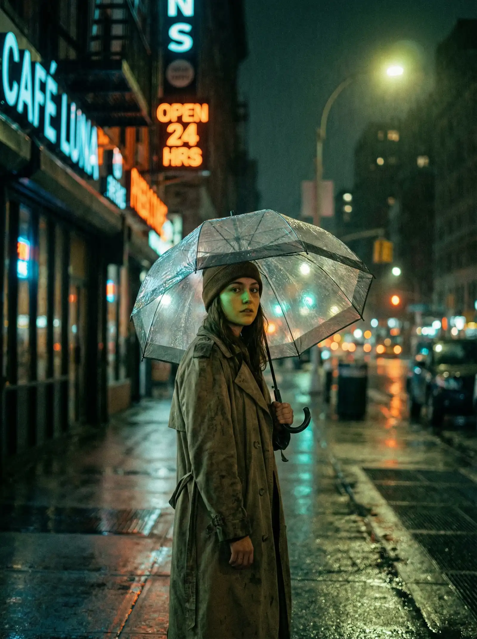黑润润 本周佳作 - 雨夜独行
